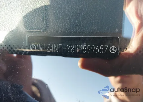 2023 Mercedes-Benz Sprinter 2500 Standard Roof 4-Cyl Diesel Ho z USA, uszkodzony, nr VIN W1Z4NFHY8PP599657